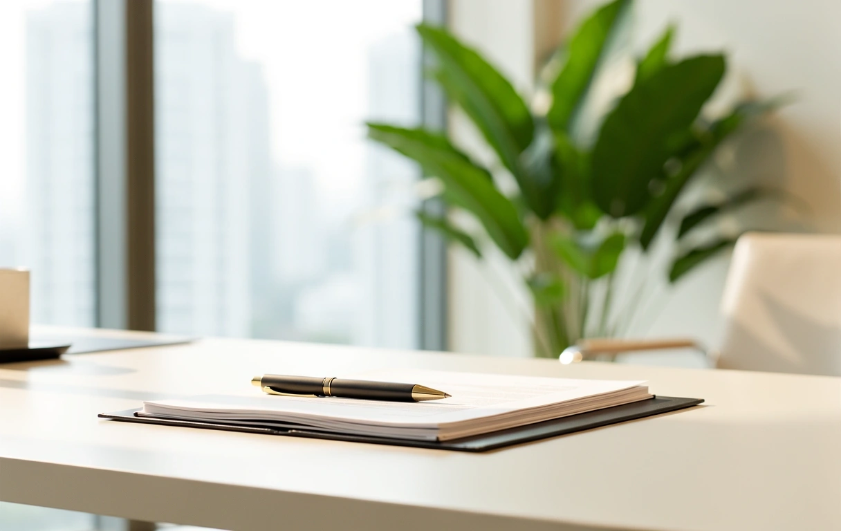 Visual ruang kerja profesional